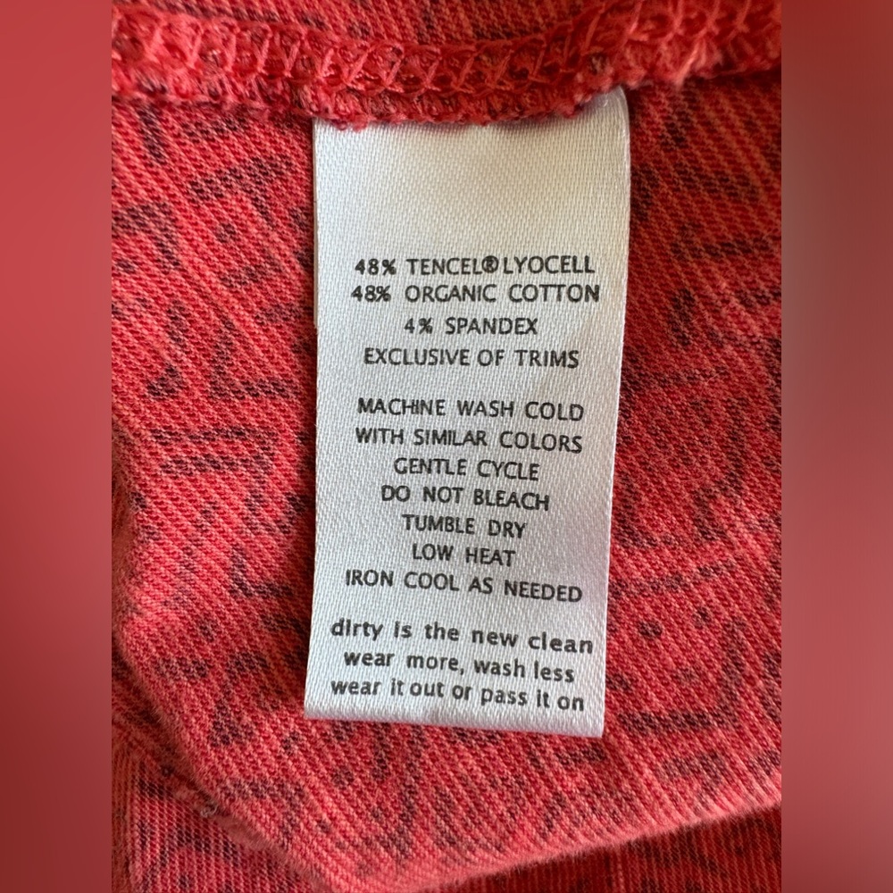 Toad&Co Red Patterned Midi Dress - Picture 4 of 6